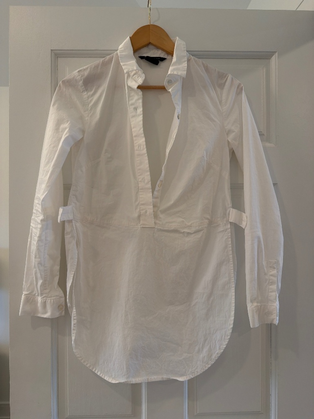 Armani exchange womens white shirt